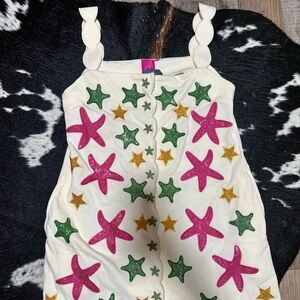 Queen of Sparkles Starfish dress NWT